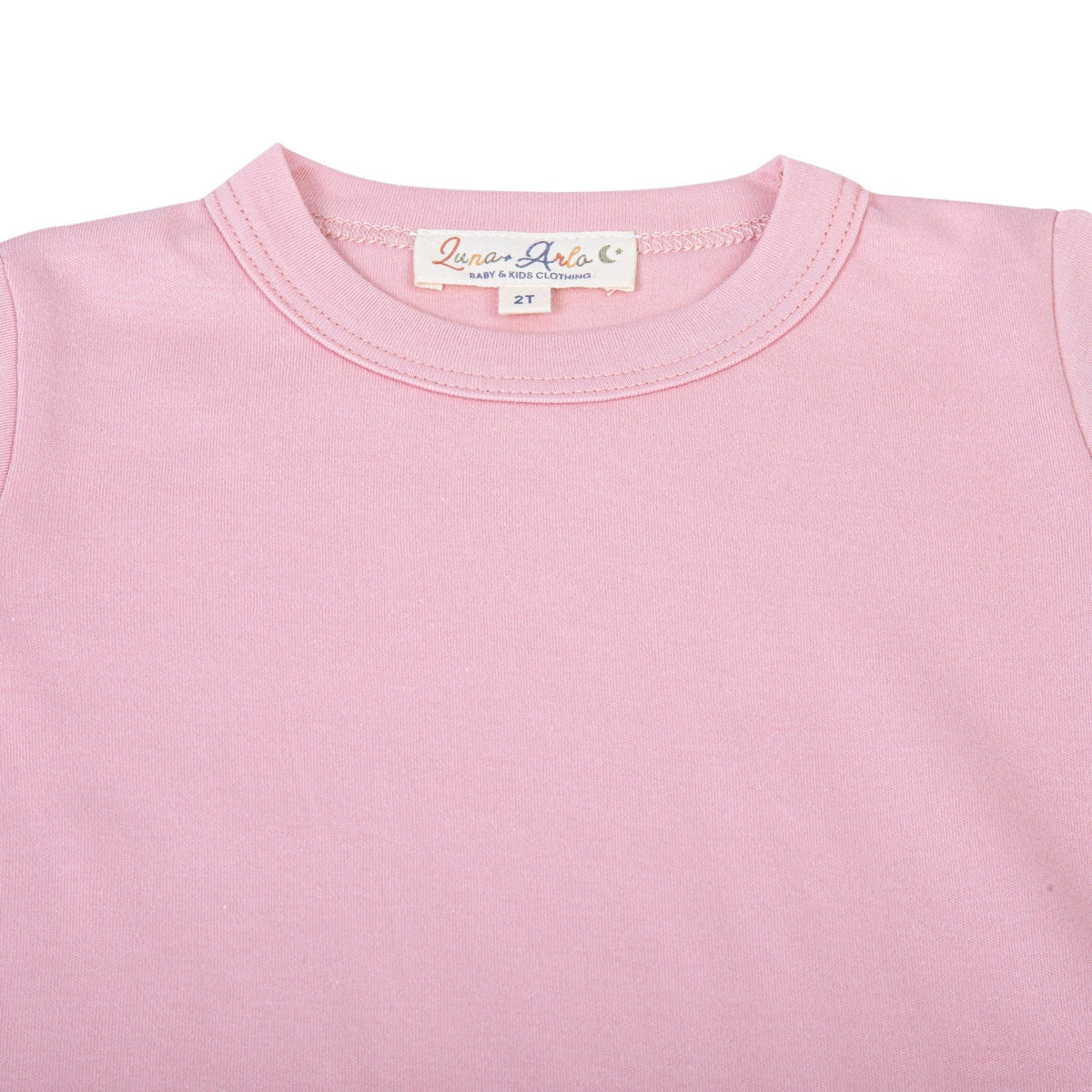 Luna & Arlo Basics Long Pajamas - Dusty Rose - Magnolia BabyLong Pajamas