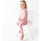 Luna & Arlo Basics Long Pajamas - Dusty Rose - Magnolia BabyLong Pajamas