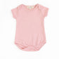 Luna & Arlo Basics Short Sleeve Bodysuit - Dusty Rose - Magnolia BabyBodysuit