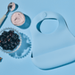 Magnetic Silicone Bib - Blueberry Burst - Magnolia BabyBib