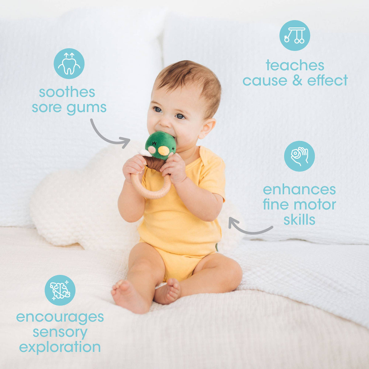 Pearhead_Mallard Duck Teether_5