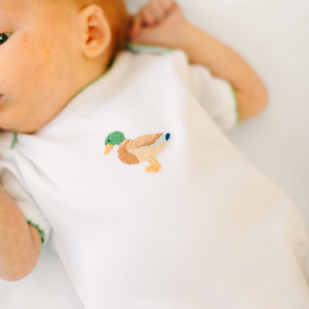 Magnolia Baby_Mallard Moments Hand-Embroidered Bodysuit_4