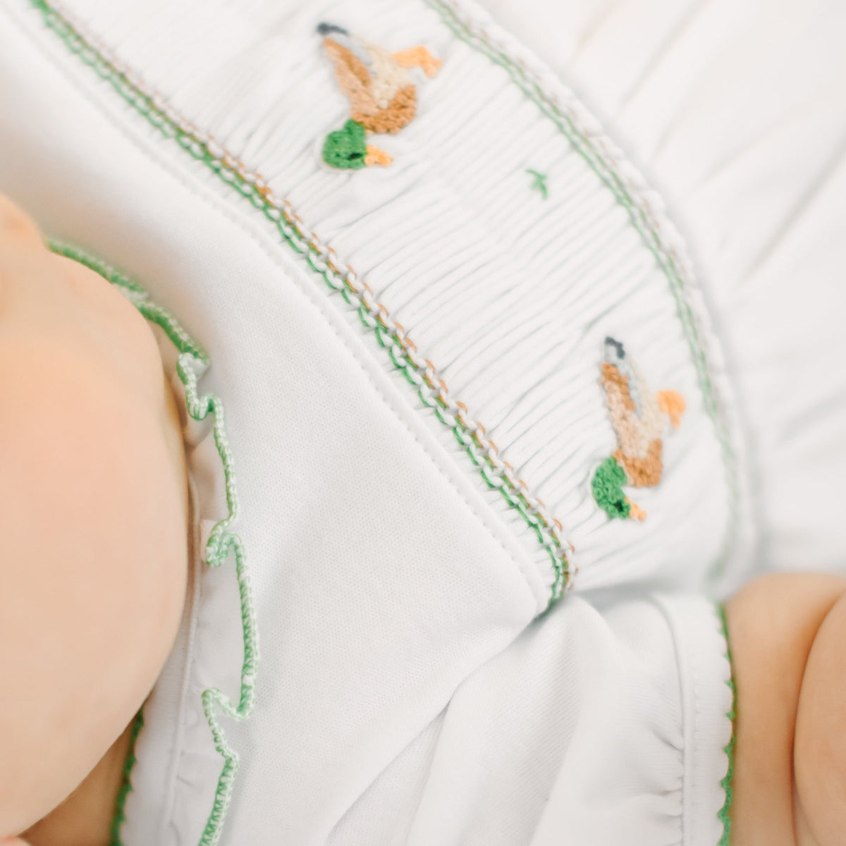 Magnolia Baby_Mallard Moments Smocked Girl Bubble_5