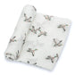 Mallards Cotton Muslin Swaddle Blanket - Magnolia BabySwaddle Blanket