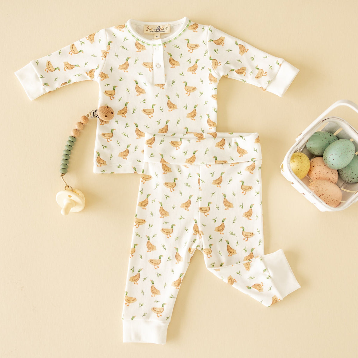 Meadowland Mallards 2pc Pant Set - Magnolia Baby2pc Pant Set