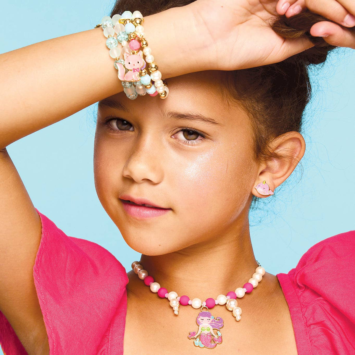 Mermaid Beads & Baubles Necklace - Magnolia BabyNecklace