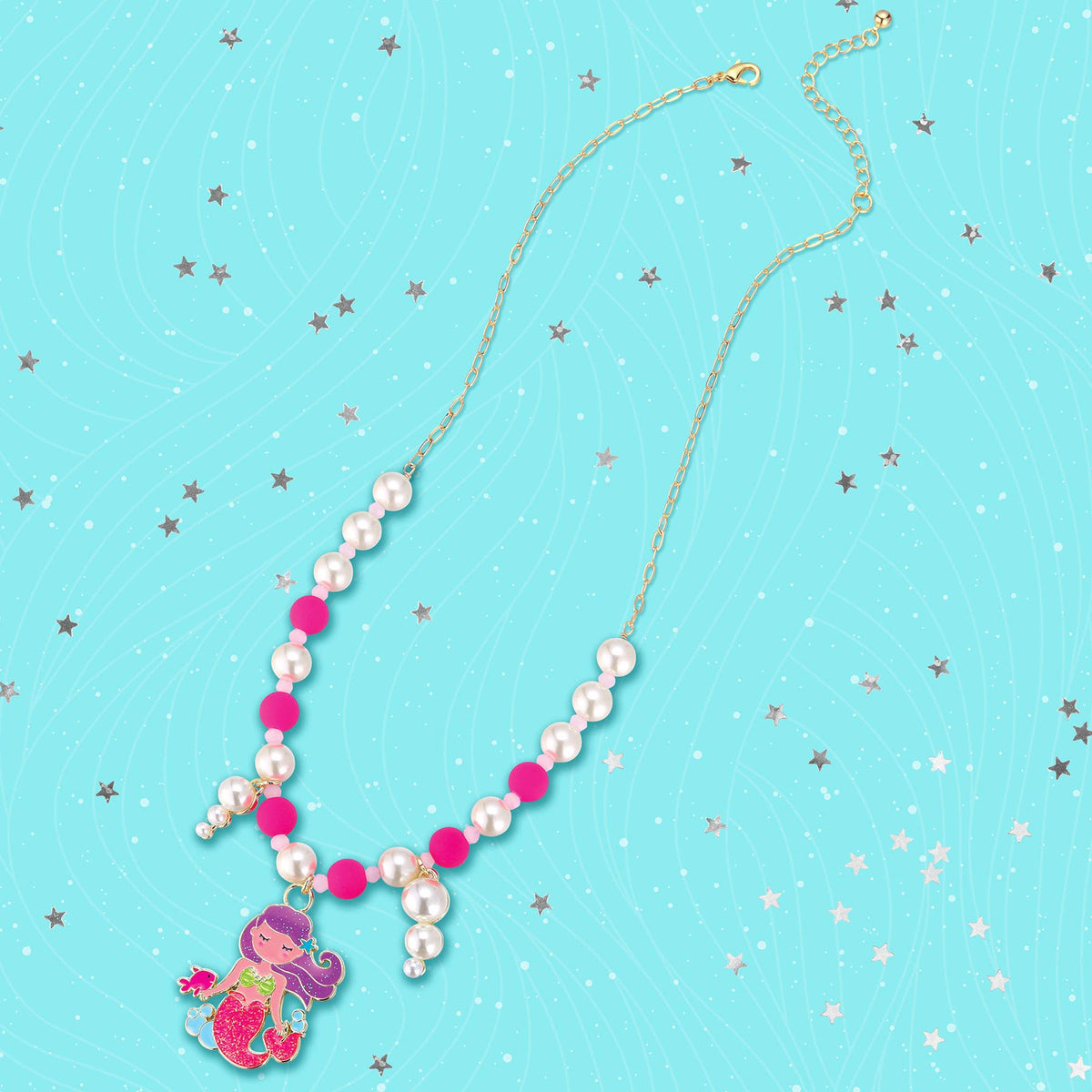 Mermaid Beads & Baubles Necklace - Magnolia BabyNecklace