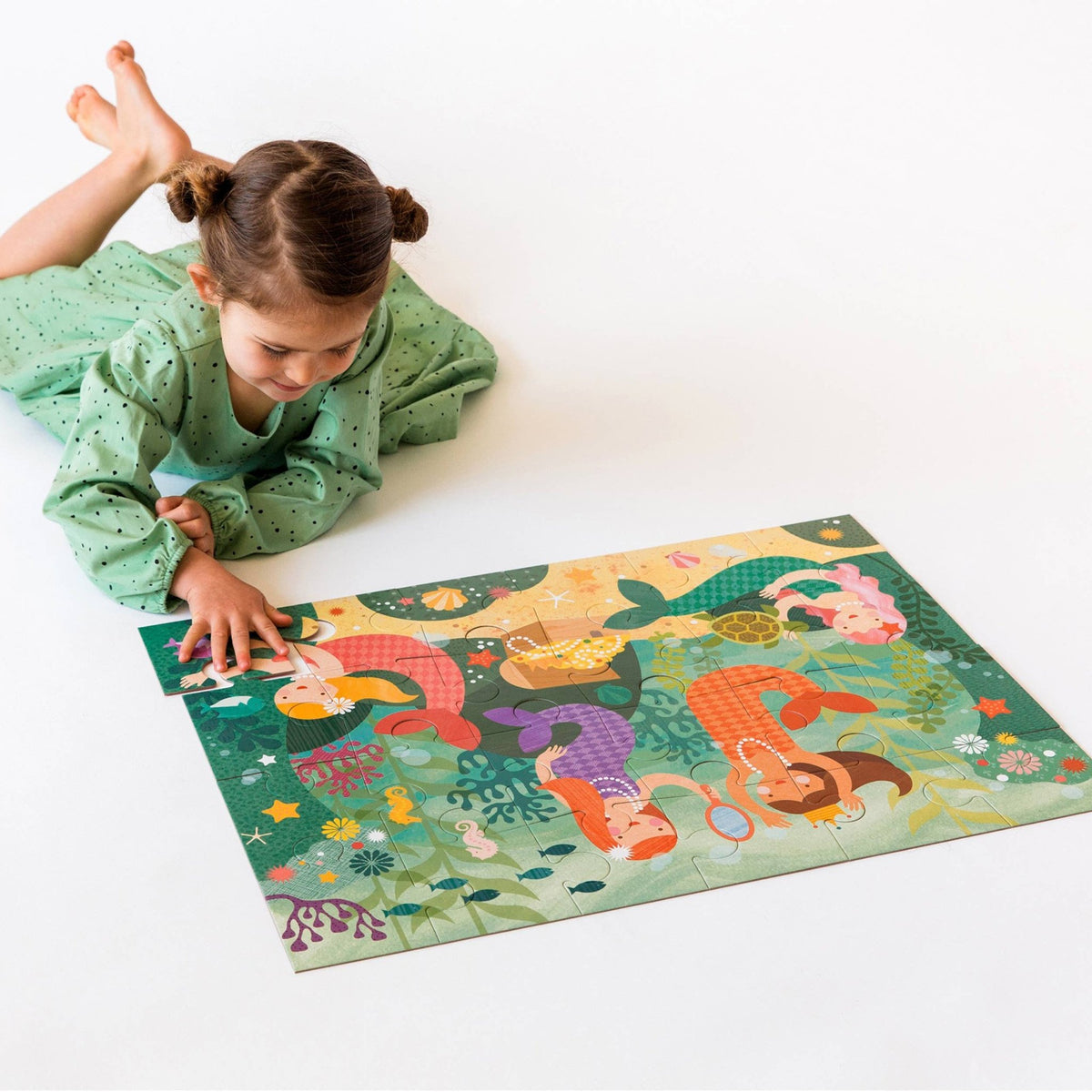 Mermaid Friends 24 - Piece Floor Puzzle - Magnolia BabyPuzzle