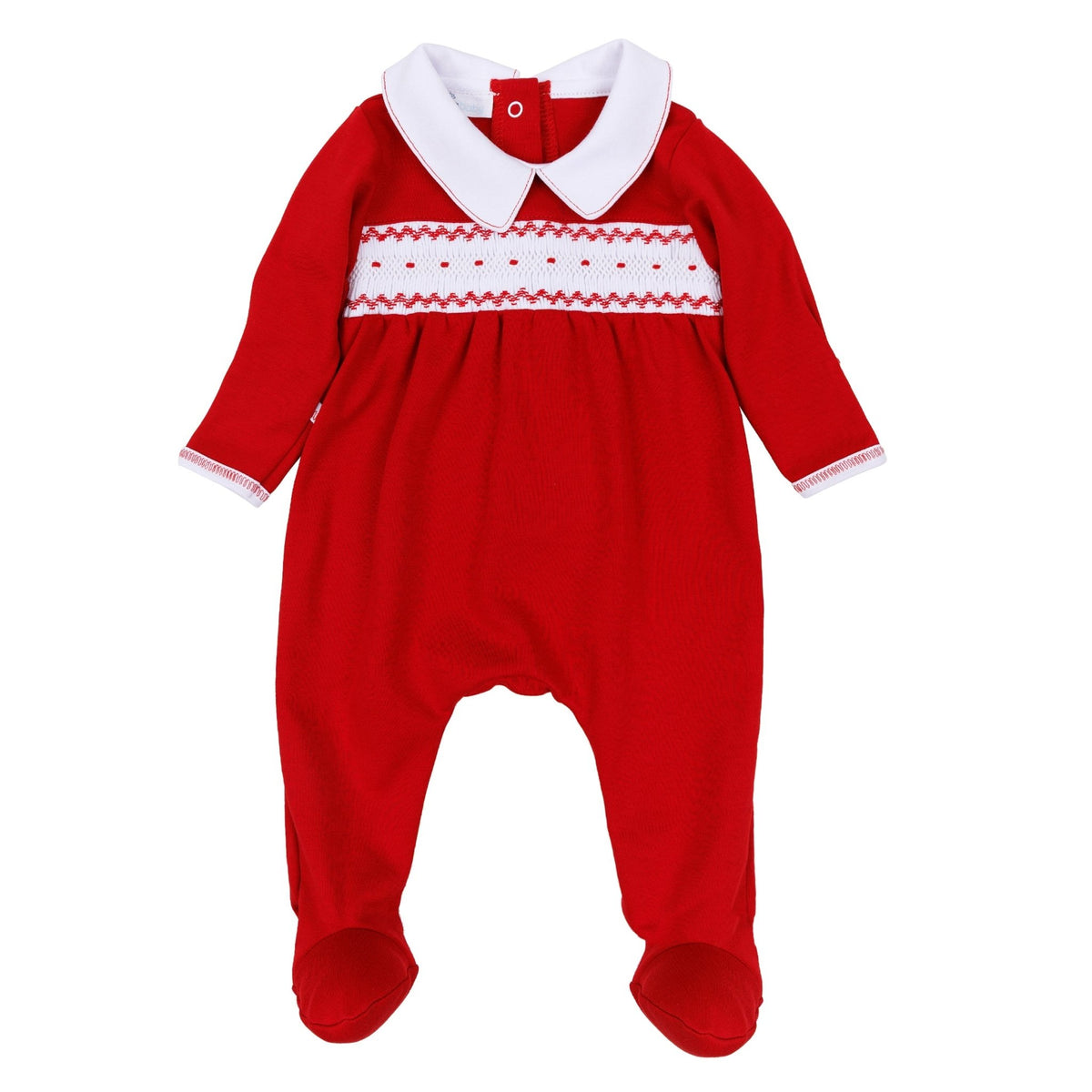 Magnolia Baby_Miles Smocked Footie_2