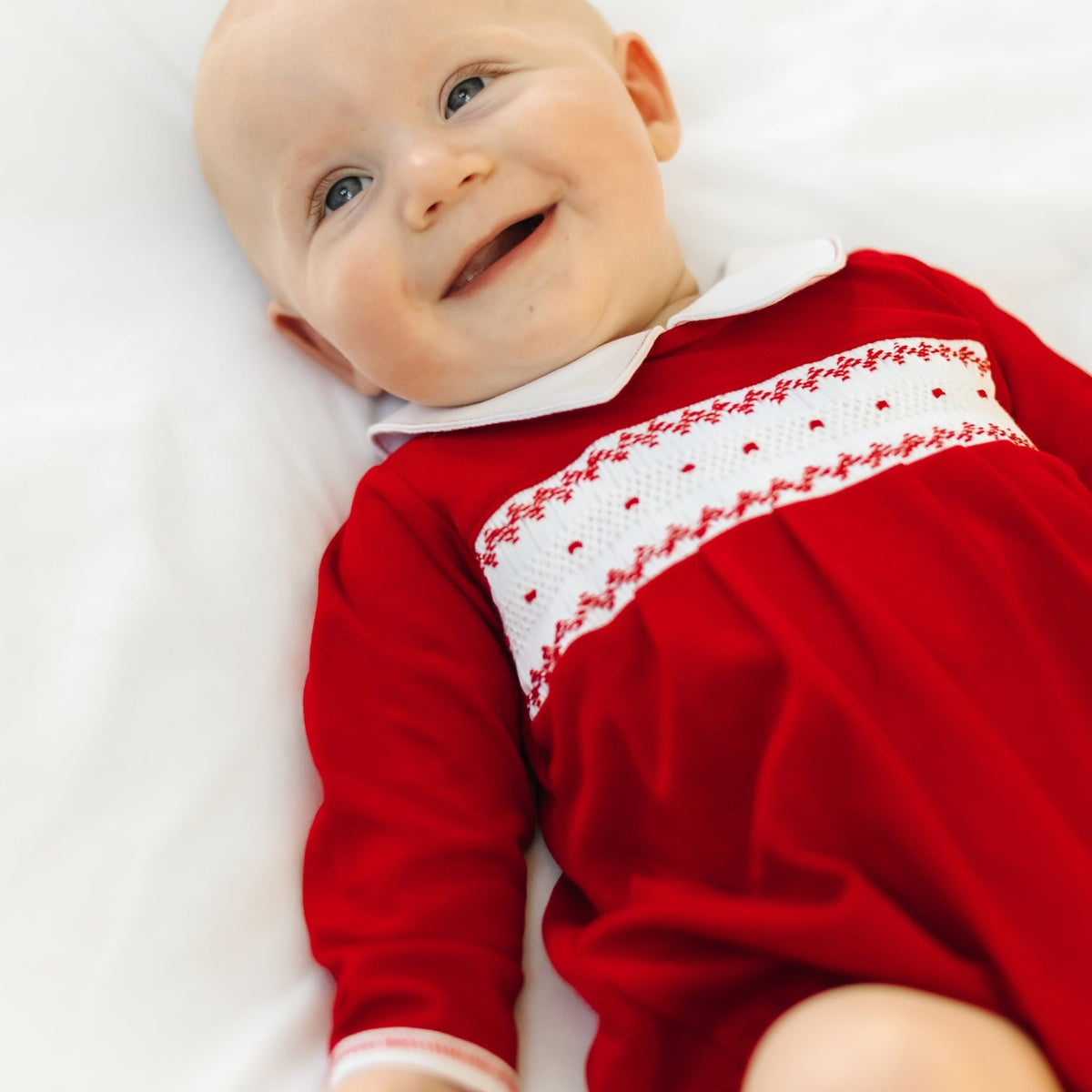 Magnolia Baby_Miles Smocked Long Sleeve Bubble_3