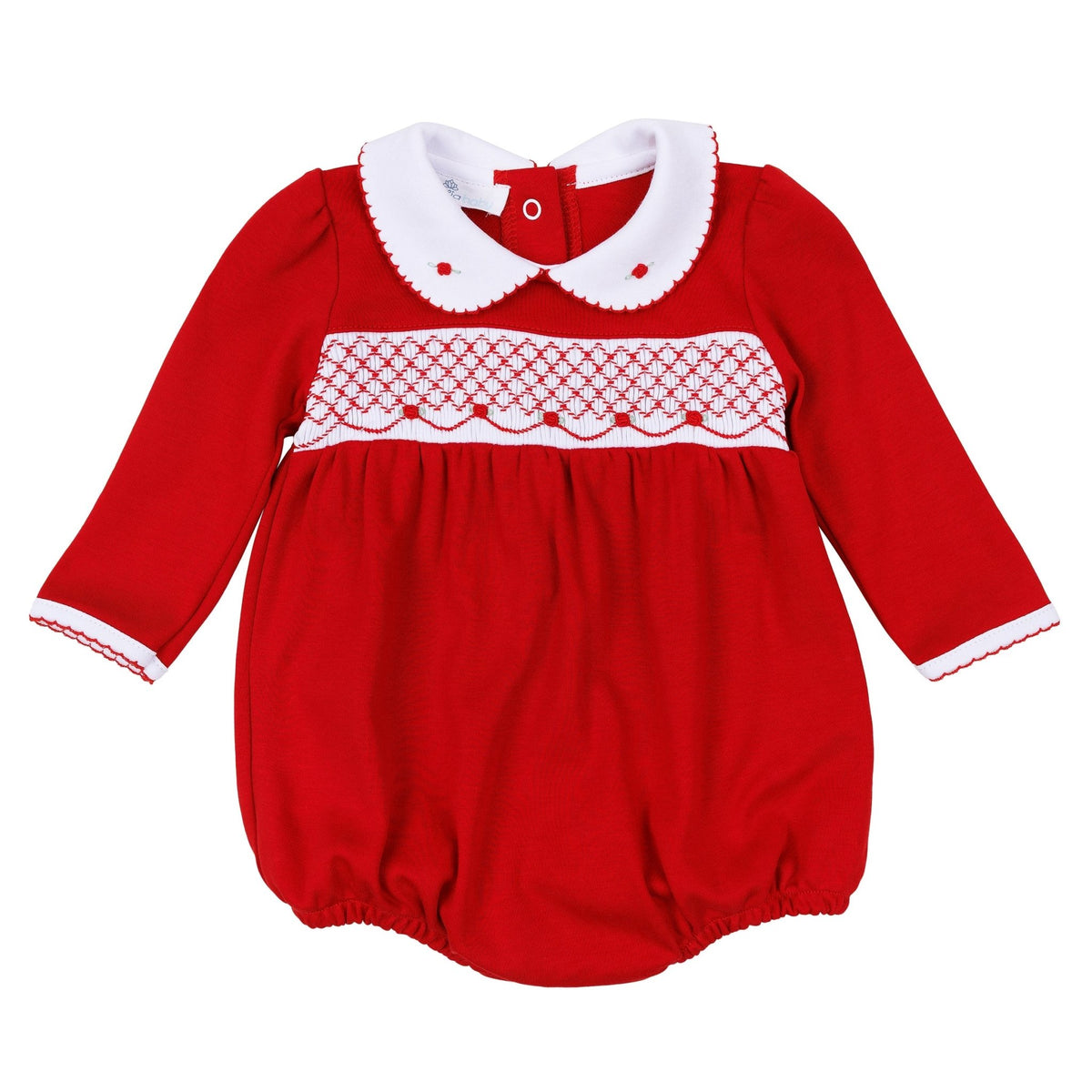 Magnolia Baby_Millie Smocked Long Sleeve Bubble_2