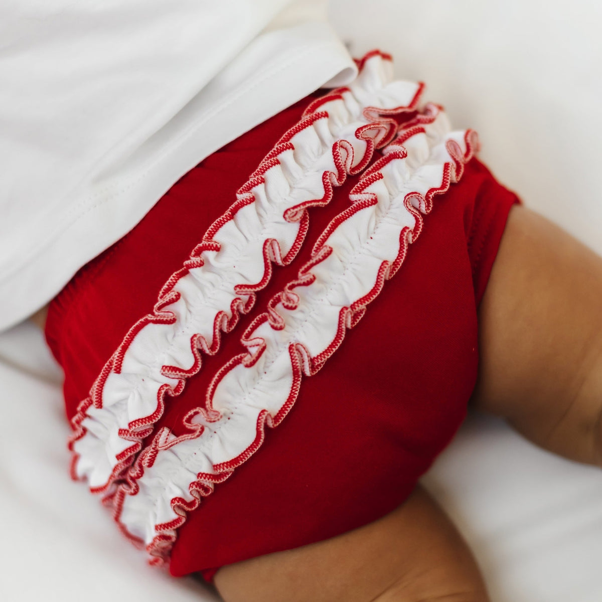 Magnolia Baby_Millie Smocked Ruffle Long Sleeve Diaper Cover Set_3
