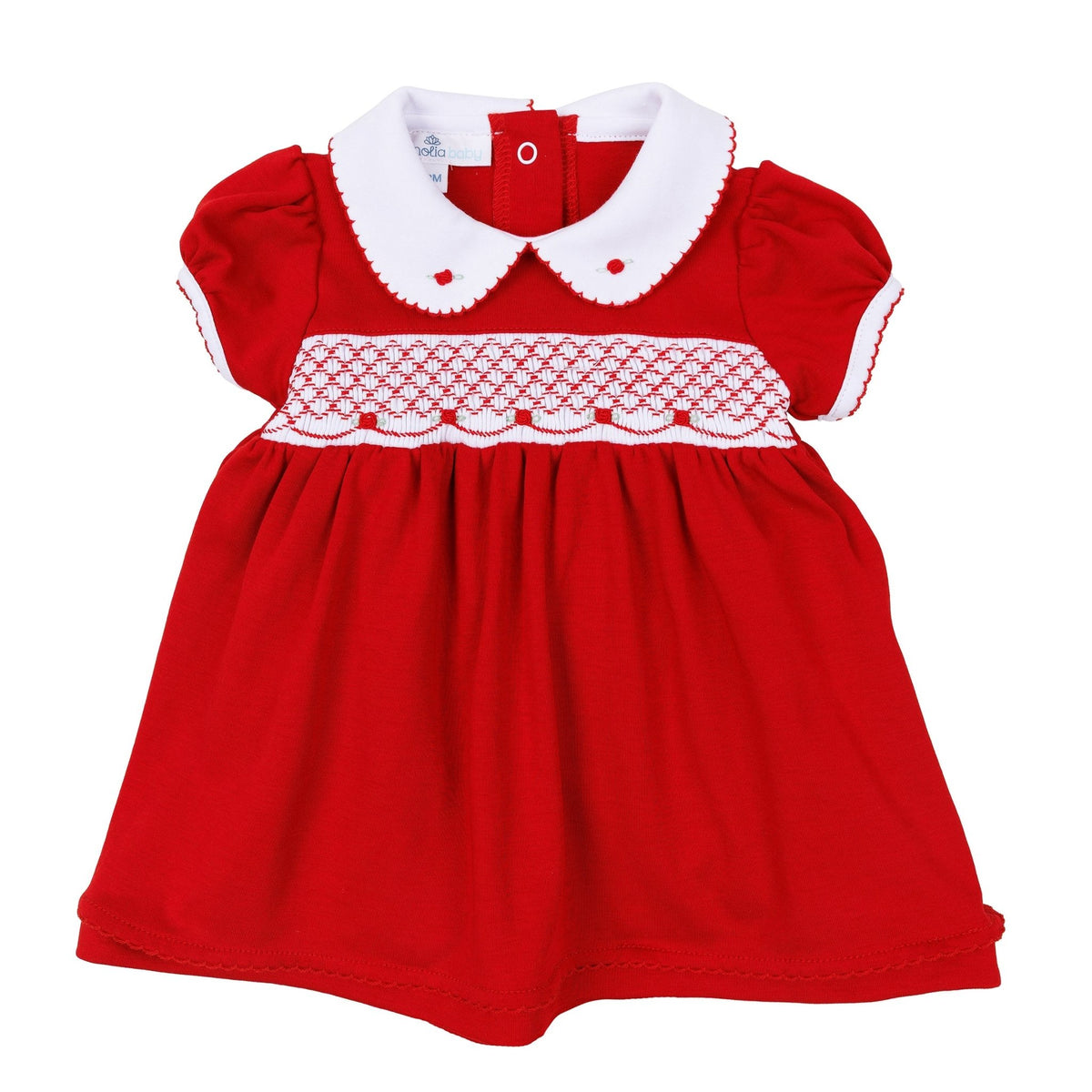 Magnolia Baby_Millie Smocked Short Sleeve Dress_1
