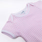 Mini Checks Lap Bodysuit - Pink - Magnolia BabyBodysuit