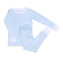 Mini Checks Long Pajamas - Blue - Magnolia BabyLong Pajamas