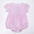 Mini Checks Short Sleeve Bubble - Pink - Magnolia BabyBubble