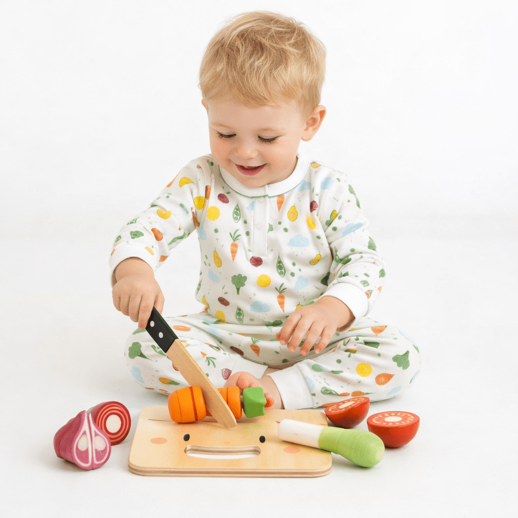 Mini Chef Chopping Board - Magnolia BabyWooden Toy