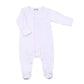 Mini Dots Footie - Pink - Magnolia BabyFootie