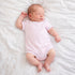 Mini Stripes Short Sleeve Bodysuit - Pink - Magnolia BabyBodysuit