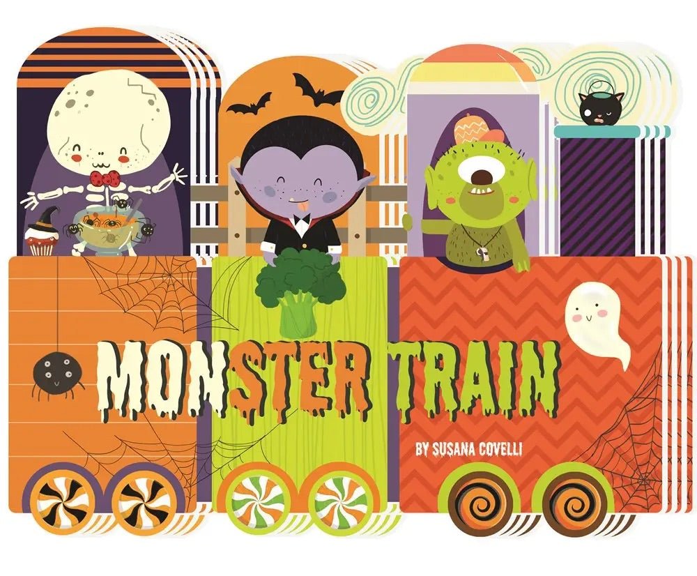 Monster Train Board Book - Magnolia BabyBook