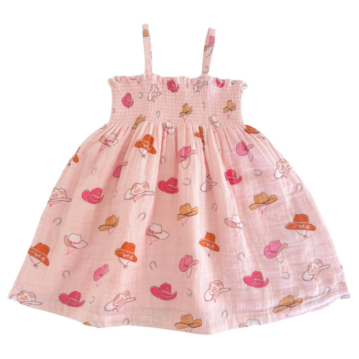 Muslin Smocked Tube Dress - Western - Magnolia BabyDress