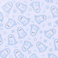 My Little Boo Long Pajamas - Light Blue - Magnolia BabyLong Pajamas