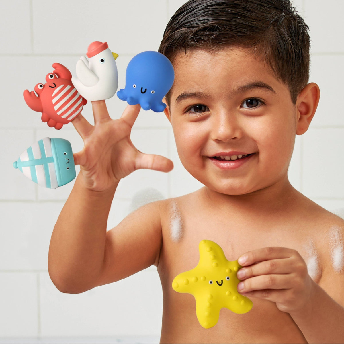 Nautical Itzy Bitzy Puppets™ Bath Toys - Magnolia BabyBath Toy