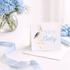 New Baby Gift Enclosure Card - Blue - Magnolia BabyStationery