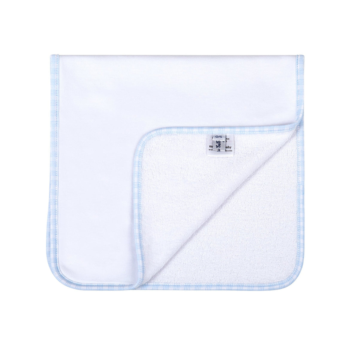 New Beginnings Burp Cloth - Blue - Magnolia BabyBurp Cloth