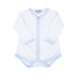 New Beginnings Long Sleeve Bodysuit - Blue - Magnolia BabyBodysuit