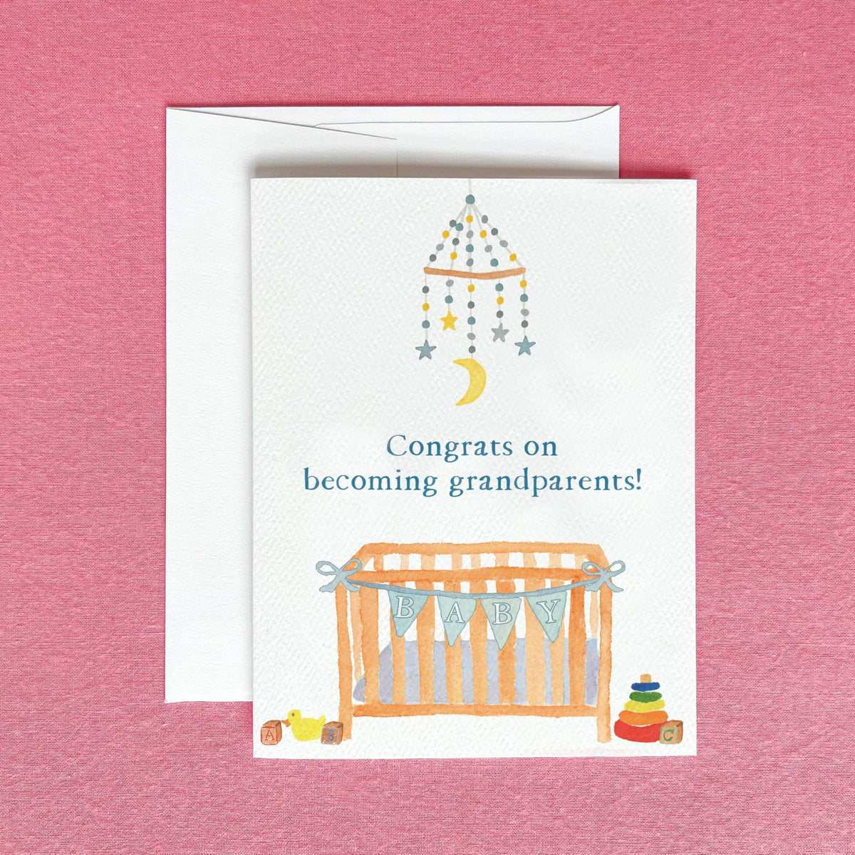 New Grandparents Greeting Card - Magnolia Baby