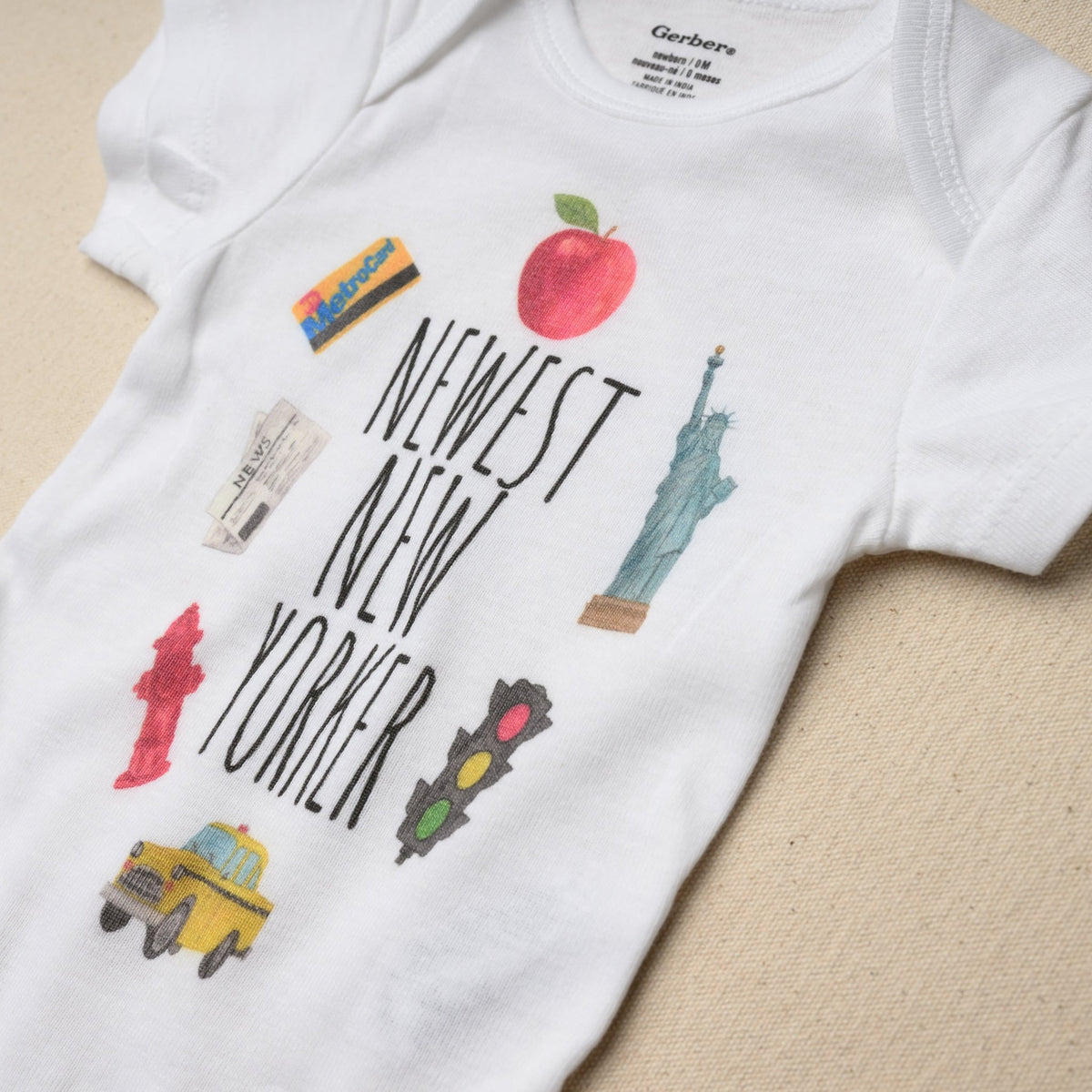 Newest New Yorker Baby Bodysuit - Magnolia BabyBodysuit
