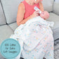 NICU Graduate Baby Muslin Swaddle Blanket - Magnolia BabySwaddle Blanket