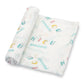 NICU Graduate Baby Muslin Swaddle Blanket - Magnolia BabySwaddle Blanket
