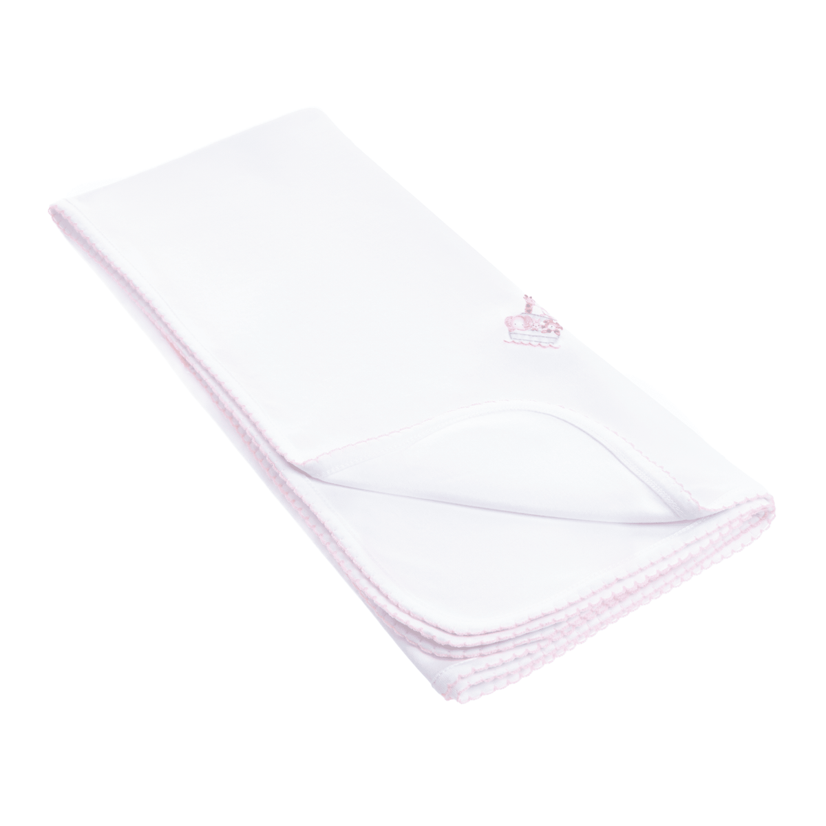 Magnolia Baby_Noah's Ark Receiving Blanket - Pink_2