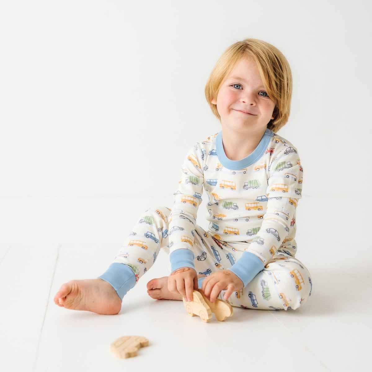 On the Go! Long Pajamas - Magnolia BabyLong Pajamas