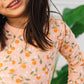 Orange Blossoms Long Pajamas - Luna and ArloLong Pajamas