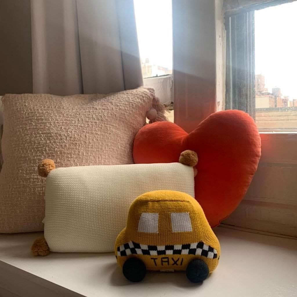 Organic Taxi Stuffed Toy - Medium - Magnolia BabyRattle
