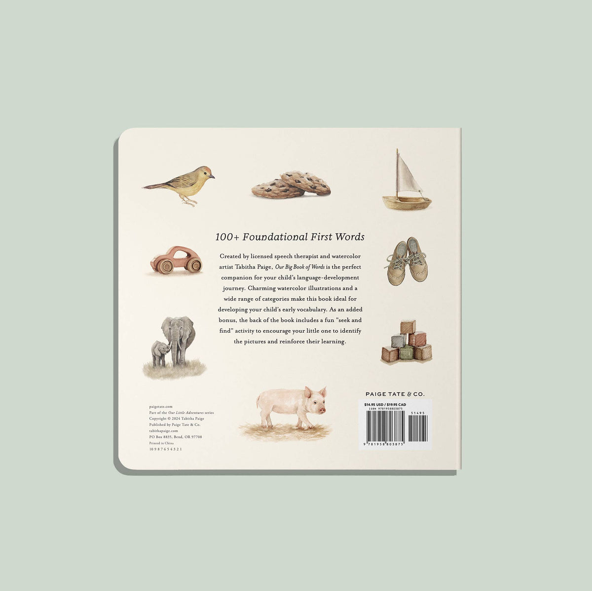 Our Big Book of First Words - Magnolia BabyBook