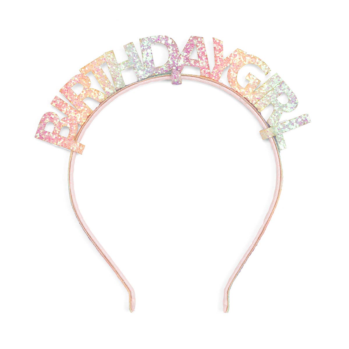 Pastel Rainbow Birthday Girl Headband - Magnolia BabyHeadband