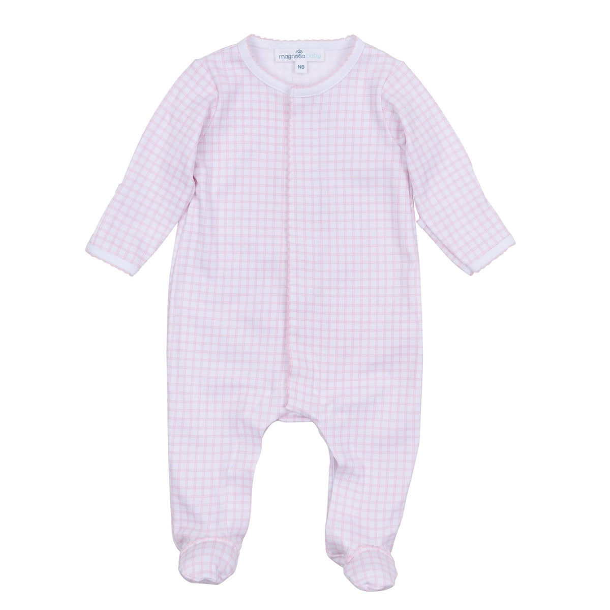 Peek-A-Boo Wishes Footie - Pink - Magnolia Baby Girl