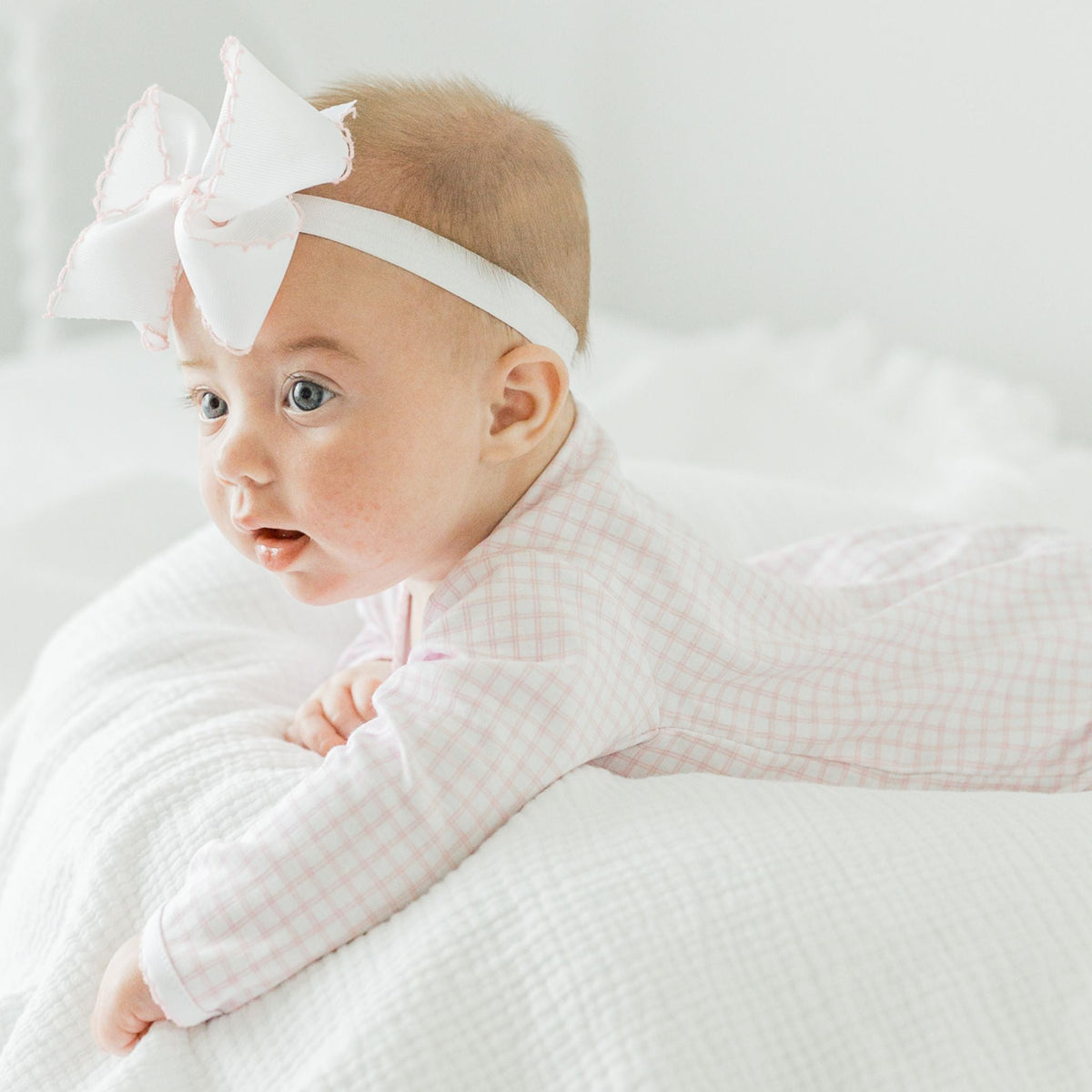 Peek - A - Boo Wishes Footie - Pink - Magnolia BabyFootie