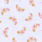 Petit Croissant Print Zip Footie - Magnolia BabyFootie