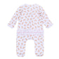 Petit Croissant Print Zip Footie - Magnolia BabyFootie
