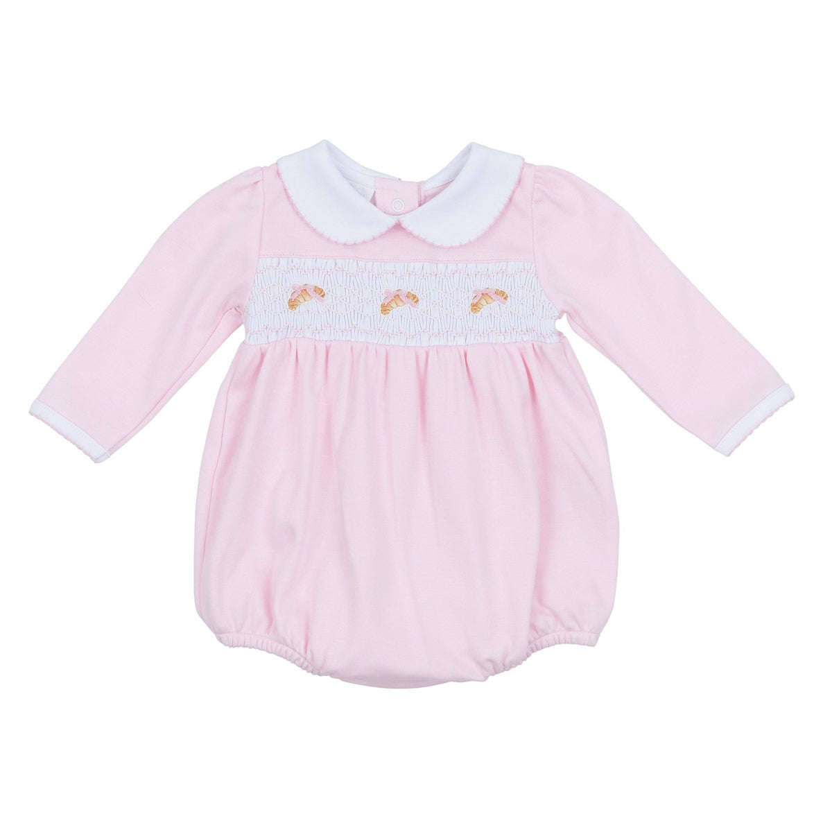 Petit Croissant Smocked Bubble - Magnolia BabyBubble