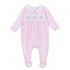 Petit Croissant Smocked Footie - Magnolia BabyFootie