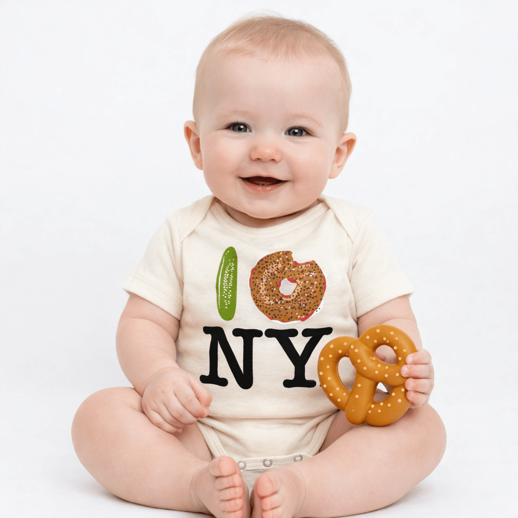 Pickle & Bagel NY Onesie Bodysuit - Magnolia BabyBodysuit