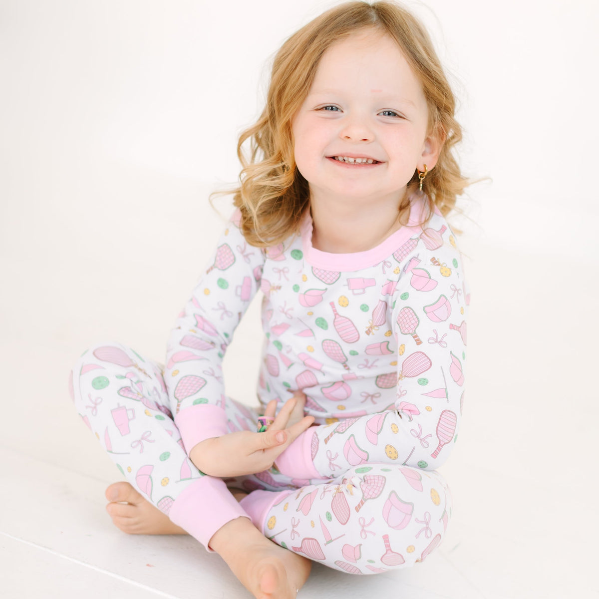 Magnolia Baby_Pickleball Cuties Long Pajamas_1