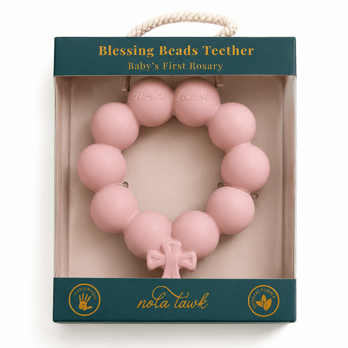 Nola Tawk_Pink Blessing Beads Teether_2
