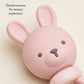 Pink Bunny Sweetie Rattle™ - Magnolia BabyTeether